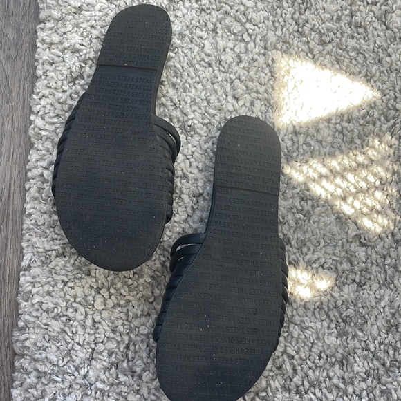 Tkees Caro Slides Black Size 6 - Picture 4 of 4